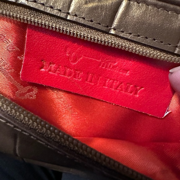 New, made in Italy, Leather, Michael Rome Designs Wallet - Picture 3 of 5